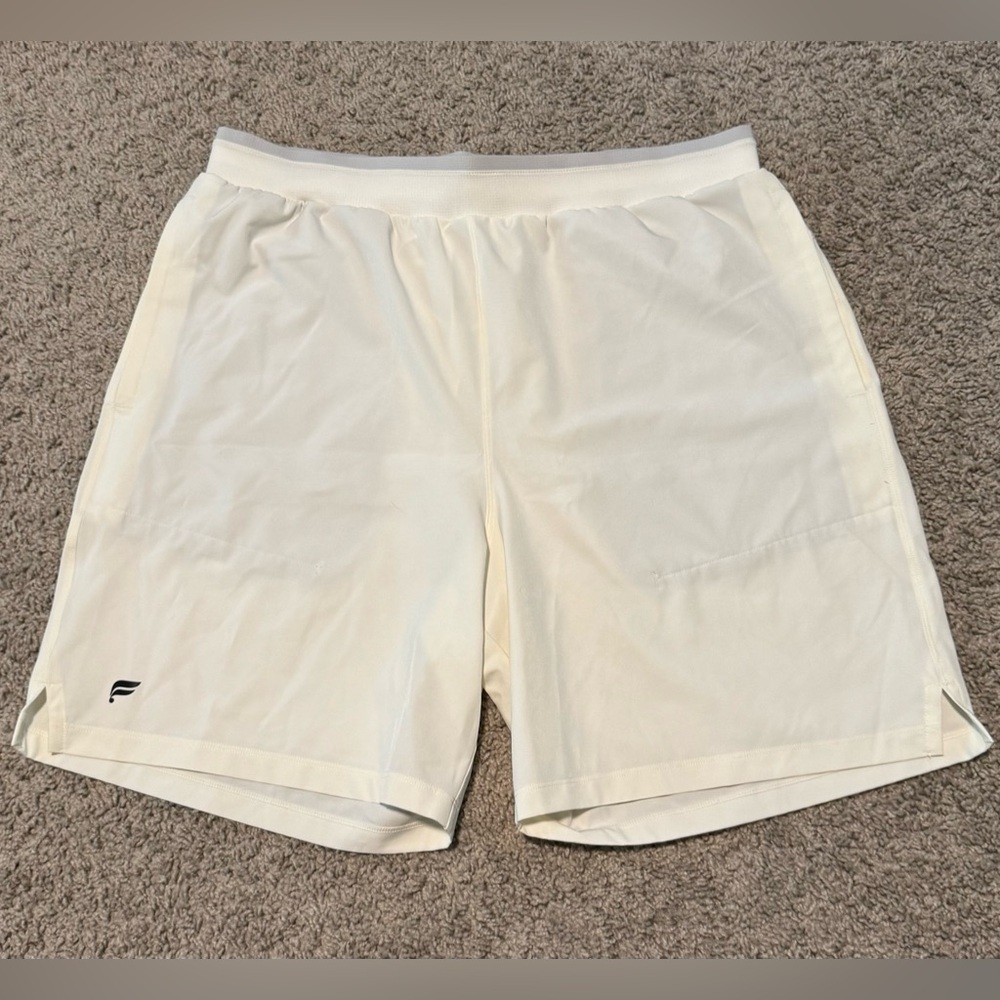 Fabletics Men’s White Shorts